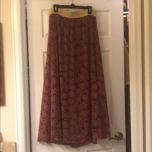 LuLaRoe size M maxi skirt